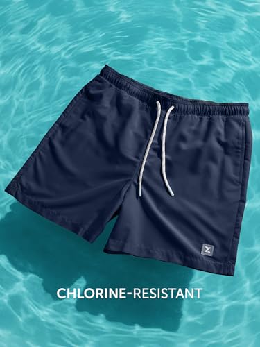 Image of XYXX Intellidri Aqua Swim Shorts for Men with Side Pockets and Drawstring
