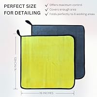 THEPROSTUFF® 800 GSM Car Detailing Microfiber Towels, 3 Pack — image 5