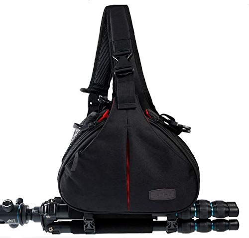 Caden K1 Camera Bag Case Triangle Crossbody Shoulder Bag Video For Canon Nikon DSLR Camera