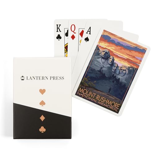 Baraja de Poker Mount Rushmore, 52 cartas tamaño póker