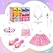 Meland Princess Toys for Girls, Light Up Princess Dress Up Clothes for Toddler Girl 3,4,5,6 Year Old, Little Girls Gift Idea for Birthday Christmas Halloween