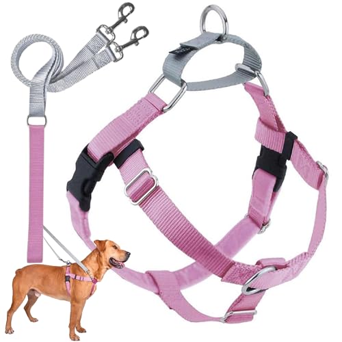 Harnais de qualité Freedom 2 Hounds Design rose M durable - 2