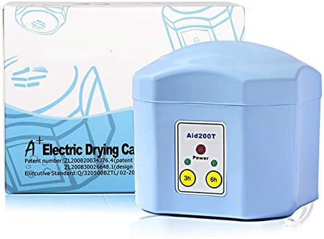 3/6 Hour Timer Hearing Aid Dryer Drying Case Box Electrical Drybox Dehumidifier Protect Hearing Aids Earmolds and Earphon