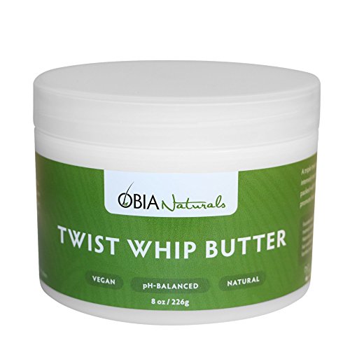 OBIA Naturals - Twist Whip Butter Hair Moisturizer, Leave-In Conditioning Styler, 8oz