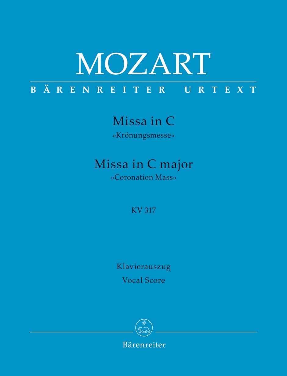 Mass in C major K.317 Coronation Mass (Vocal Score)