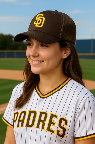 Gorra Trucker Brown MVP Ajustable San Diego miniatura 4