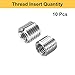 HARFINGTON 10pcs Thread Repair Inserts M16 x 2 Male to M12 x 1.75 Female Thread 15mm Long Stainless Steel Reducing Nuts Metric Self Tapping Sleeves Threaded Reducer Industrial Fasteners