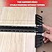 GOINGMAKE Woodworking T-Square 32 Inch Aluminum Alloy T Square Ruler 1/32