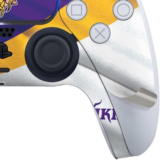 Skinit Decal Gaming Skin Compatible with PS5 Digital Edition Bundle - Officially Licensed NFL Minnesota Vikings Design