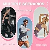 Giiyr Ankle Weights for Women Men,Adjustable Wrist Weights Set of 2(1lb Each),Wearable leg weights/arm weights，Wrist & Ankle Weights Bracelet for Yoga,Pilates,Running, Fitness,Physical Therapy (Pink) - Image 8