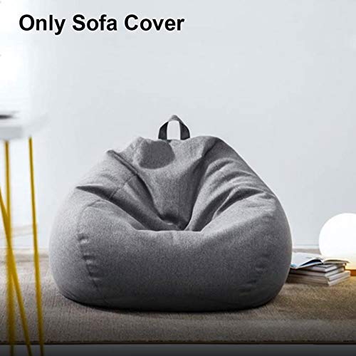 Funda de sofá puff grande para solucionar la falta de asientos cómodos en el salón 6