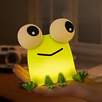 UODIR Night Light for Kids Baby Silicone Froggy Nursing Lamp, USB Rechargeable Cute Animal Lamp Baby Toddler Night Light Newborn Touch Night Lamp,Gift for Kids,Bedroom Decor