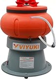 VIYUKI Electric 18LBS Vibratory Tumbler Bowl Tumbling Polishing Machine - Polishing Metal Parts (18LBS)