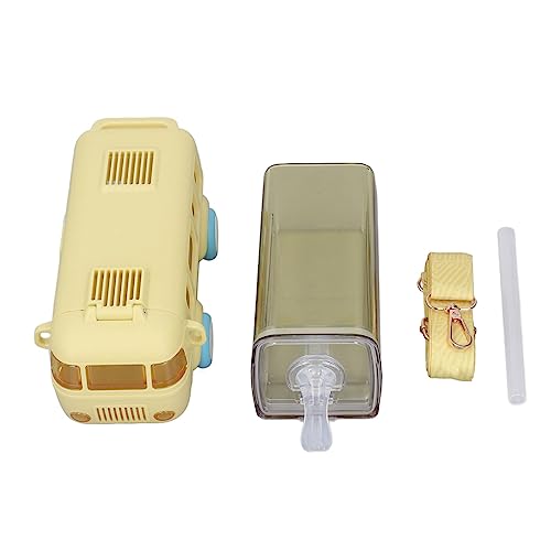 Botella de agua con forma de autobús escolar para niños de 500 ml ideal para excursiones 7
