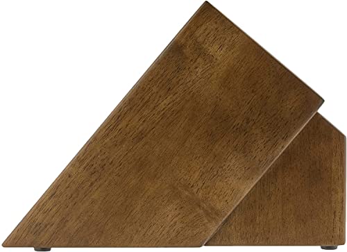 Shun Cutlery 22-Slot Knife Block (Dark), Made From Beautiful Dark-Stained Wood, Authentic, Japanese Universal Knife Block, Knife Holder For Kitchen Counter #TOP2