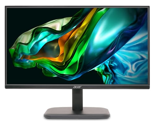 Acer EK240Y E 23.8 Inch IPS Full HD 1920x1080 Backlit LED LCD Monitor I 1 MS VRB, 100Hz Refresh I 250 Nits I Zero Frame I HDMI & VGA Ports with HDMI Cable I AMD Free Sync I Eye Care Features (Black) - Image 8