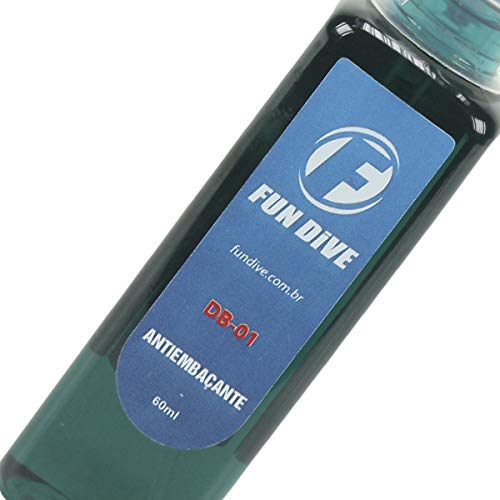 DB-01 Fun Dive, Antiembaçante Desembaçante 60 ml para Máscara Mergulho Natação