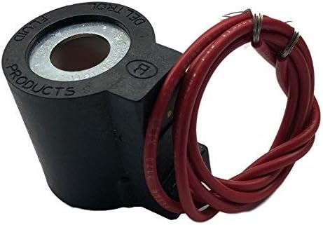 12V DC Solenoid Coil 16W Dual Wire Lead for Hydraulic Power Units Deltrol 10238-66