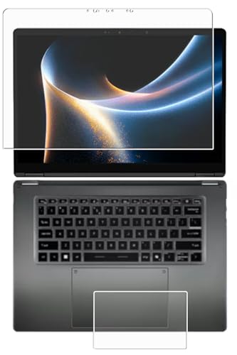 [2���g(���+�^�b�`�p�b�h)] ClearView MSI Prestige 16 Flip AI+ C3M 2026�N���f�� 16�C���`�p ���@�\ ���˖h�~ �t�� �ی� �t�B���� �X���[�X�^�b�` �R�� �^�C�v ���{��