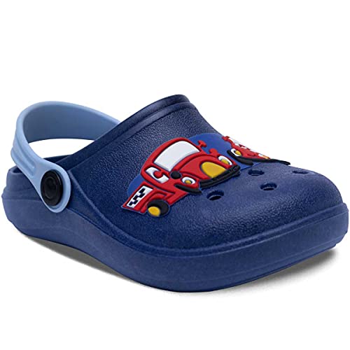 Babuche Infantil Menino Carros 12.38 (Azul Marinho, 23/24)