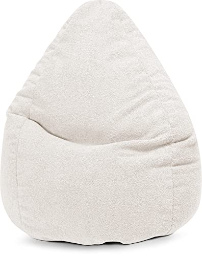 Sitting Point Sitzsack Wooly Fellimitat XL ca. 220L Natur