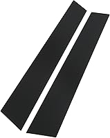 Vista 5 de Cubierta para postes de pilar de ventana, 6 unidades, para ventana de puerta, cubierta de pilar B C, calcomanía brillante de repuesto para 3 Series