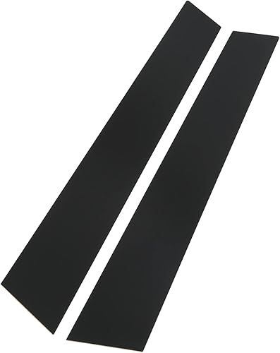 Miniatura 5 de Cubierta para postes de pilar de ventana, 6 unidades, para ventana de puerta, cubierta de pilar B C, calcomanía brillante de repuesto para 3 Series