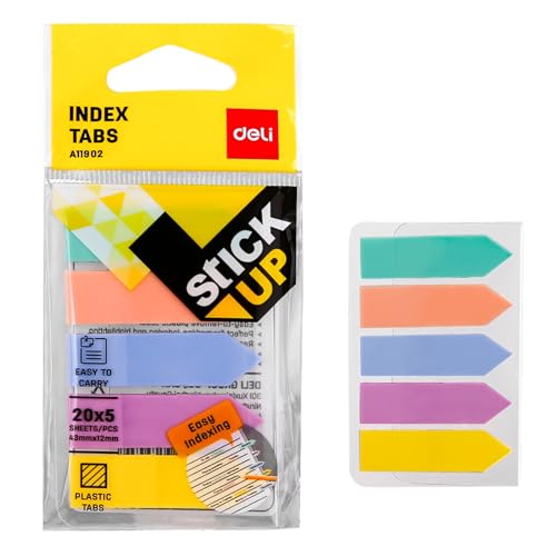 Deli Transparent Sticky Notes Index Tabs Page Markers Book Morandi Sticky Tabs Flags Index Tabs Flags Clear Sticky Notes Book Tabs Annotating Books Mini Memo Stickers 100 Sheets