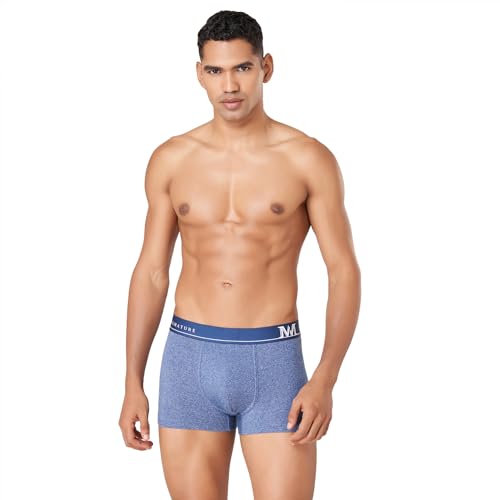Image of Macroman M-Series MW Signature Collection By Rohit Bal Premium Cotton Polyester Spandex Mens Trunks