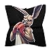 Boxing King Kangaroos Silk Like Head Scarf for Women Bandana for Hair Wrapping Fashion Accessory Square Hair Scarves 25