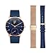 Produktbild Withings Weihnachts-Set - Steel HR Rose Gold 36mm blaues Zifferblatt, blaues Silikonarmband + 2 zusätzliche Armbänder