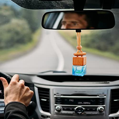Ikeda Fragrance Car Air Fresheners 8Ml Automotive Scents | 30-Days Long-Lasting Keep Fragrance | Automobile Hanging Diffuser Bottles | Remove Auto Odor Fresh Air For Men Home Deodorizer (New Car) #TOP2