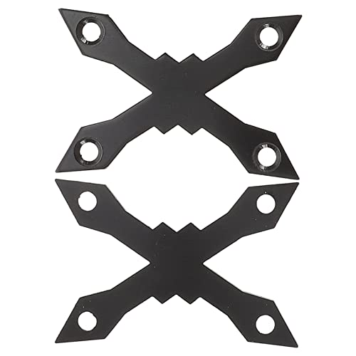Happyyami Skateboard Hardware 2pcs Sink Gasket Plate Anti-sag Gasket for Skateboard Rail