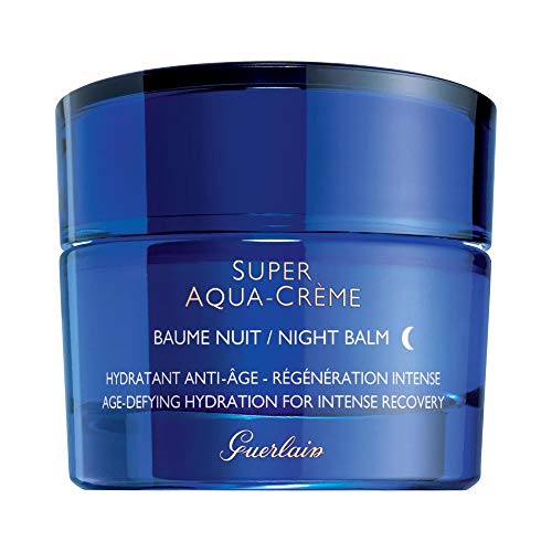 Guerlain Super Aqua Creme Age-Defying Hydration Night Cream for Intense Recovery, 1.6 Ounce