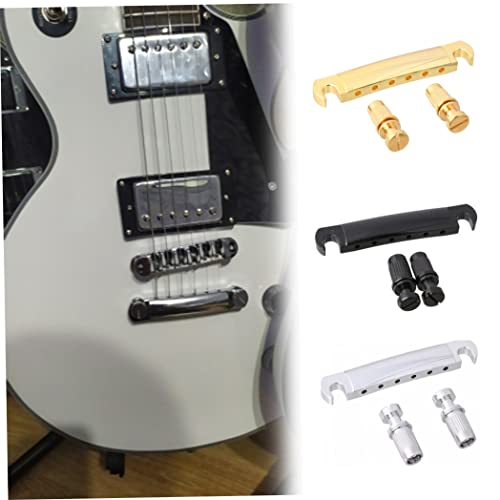 Piste de guitare avec barre d’arrêt Tune o Matic Couier d’arrêt Bar compatible avec Gibson LP Gear Remplacement Silver… - Les Beatles, Paul McCartney, John Lennon, RIngo Starr, George Harrison Piste de guitare avec barre d'arrêt Tune o Matic Couier d'arrêt Bar compatible avec Gibson LP Gear Remplacement Silver… – Image 8