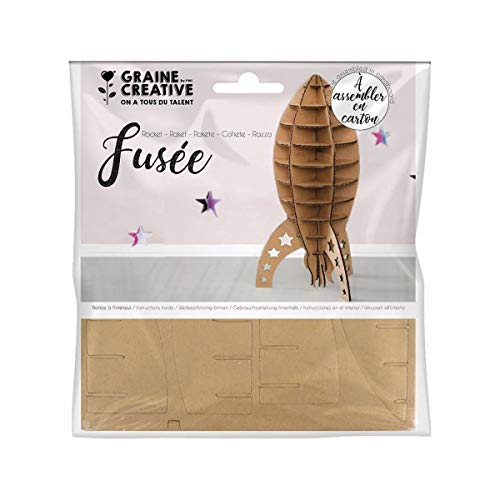  MAQUETTE FUSEE CARTON 150x150mm