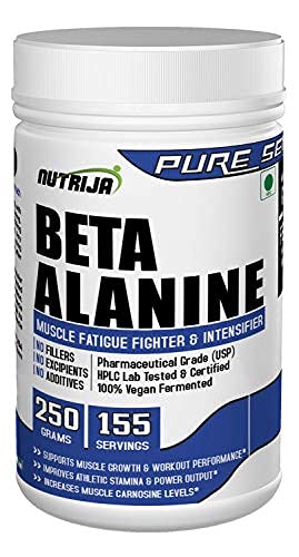 Buy Nutrija Beta Alanine Powder Best Pre Workout Supplement 250 Grams Pineapple Online At Low Prices In India Amazon In