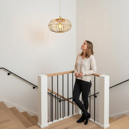 Light Hanger vintage réglable | Douille suspendue style farmhouse rustique
