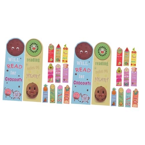 Marque-pages fruits parfumés SHINEOFI pour égayer les lectures et cahiers d'école des enfants