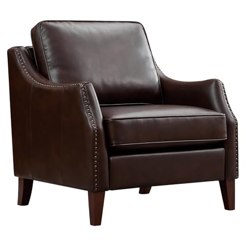 SOFTHION Faux Leather Accent Chair
