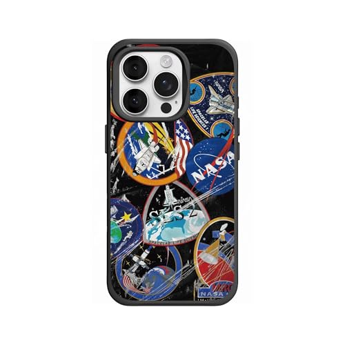 Protection iPhone 16 Pro antichoc coque fine MagSafe RhinoShield SolidX noire motif astronaute