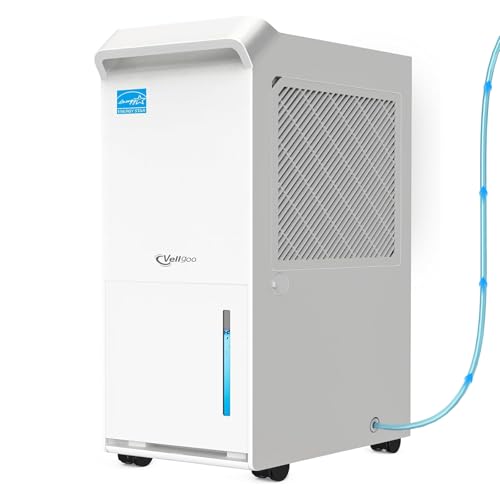 Vellgoo 100-Pint Energy Star Dehumidifier with Pump