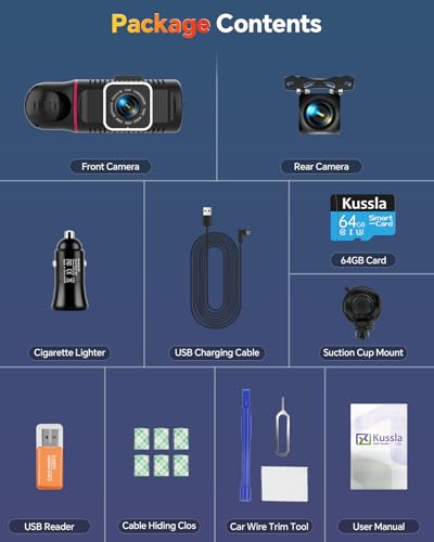 Cámara de salpicadero delantera y trasera interior de 3 canales para coches, cámara de salpicadero de 1080P, lente ajustable, 3 vías, grabación en bucle, visión nocturna - imagen 7