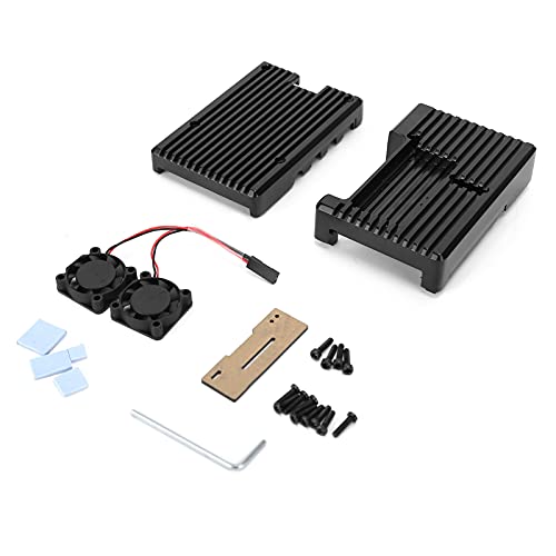 Carcasa de aluminio silenciosa para tu centro multimedia Raspberry Pi 4