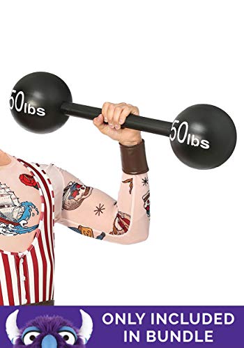 Disfraz completo vintage Strongman para niños miniatura 3