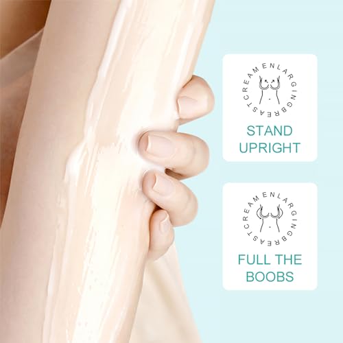 Brustvergrößerungscreme, Größere Brüste Lifting Firming Cream, Brustpflege Brustvergrößerung Creme, Natürliche Brustvergrößerung, Breast Care Cream, Machen Sie Die Brüste Voller (2 Pcs)