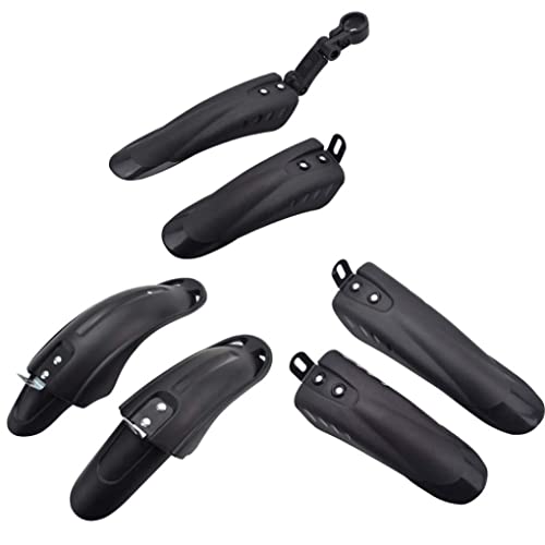 Guardabarros universal ajustable para evitar salpicaduras de barro en bicicleta 7