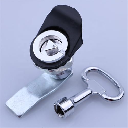 MS816 Automatic Springback Locking Triangle Type Cam Lock with Plastic Cover 1Pcs