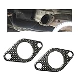 2 PCS Car Exhaust Gasket,1.5...