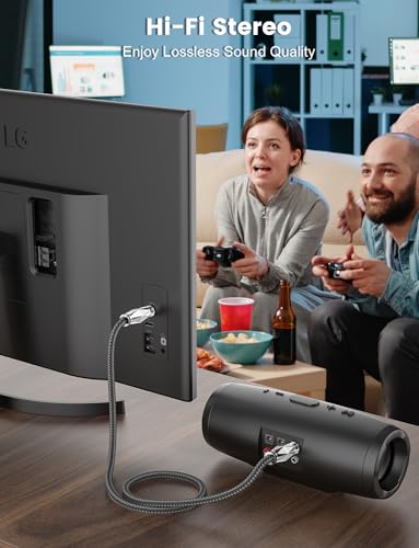 Cable de audio óptico Toslink de 3 metros para televisión y barra de sonido 2